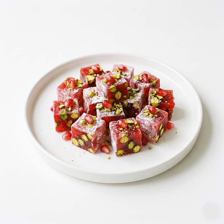 Narlı Antep Fıstıklı Lokum (550-700 Gr. arası Paket)